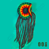Rasta Dreadlocks Dread Wig Hat Tam Rastafari Costume Jamaica Reggae Marley 1LOV