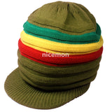 Jamaica Rasta Roots Africa Rastafari Marley Short Crown Hat Cap 100% Cotton S/M