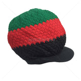 100% Cotton Rasta Hat Cap Natty Dreadlocks Jamaica Reggae Caps Africa Marley XL