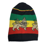 Lion Of Judah Rasta Rastafari Tam Hat Cap Reggae Jamaica Marley Africa Lion XL