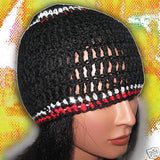 Trinidad Tobago Tam Beanie Rasta Soca Vibes Carnival Trini Style Soca SMALL Fit