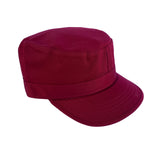 Castro Military Army Cadet Cap Hat Rasta Rastafari Urban 100% Cotton ARMY