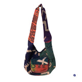 Handmade Burlap Jute Shoulder Messenger Handbag Handbags Bag Bags Hippie JUTE