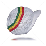 Fishnet Mesh Nattydread Rasta Cap Hat Roots Reggae Rockers Africa Jamaica L/XL