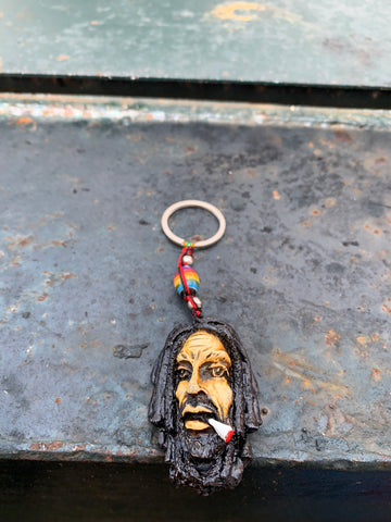 Rasta Suffer Hippie Key Chain Reggae Zion Rasta Selassie Africa Jamaica IRIE