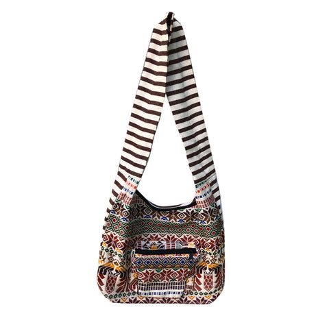 Handmade Boho Hippie Messenger Bag Cotton Crossbody Patchwork Shoulder Festival