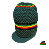 Rasta Natty Dread Dreadlocks Cap Hat Hippie Irie Reggae Marley Jamaica XL to XXL