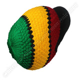 Reggae Jamaica Dreadlocks Rasta Hat Cap Marley Crown Selassie Hats Africa L/XL