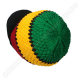 Reggae Jamaica Dreadlocks Rasta Hat Cap Marley Crown Selassie Hats Africa L/XL