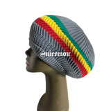 Rasta Dread Dreadlocks Tams Hat Beret Hippie Cap Reggae Marley Jamaica M/L Fit