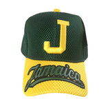 Jamaica Baseball Cap Hat Reggae Kingston Marley Usian Cool Runnings 1 SZ FIT