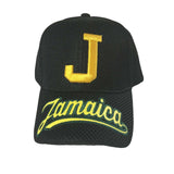 Jamaica Baseball Cap Hat Reggae Kingston Marley Usian Cool Runnings 1 SZ FIT