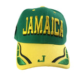 Jamaica Baseball Cap Hat Reggae Kingston Marley Usian Cool Runnings 1 SZ FIT