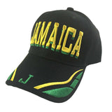 Jamaica Baseball Cap Hat Reggae Kingston Marley Usian Cool Runnings 1 SZ FIT