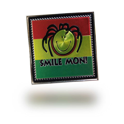 Magnetic Bottle Opener Irie Mon Dread Style Smiling Face One Love 3"