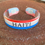 Rasta Hard Plastic Weed Leaf Bracelet Rastafari Bangle Jamaica Reggae Irie VIBES