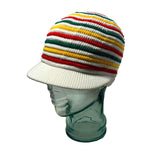 Skully Rastacap Reggae Rasta Cool Runnings Beanie Kufi Skull Hat Cap Roots SM
