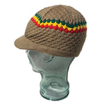 Skully Rastacap Reggae Rasta Cool Runnings Beanie Kufi Skull Hat Cap Roots SM