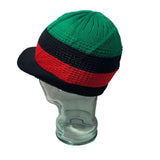 Skully Rastacap Reggae Rasta Cool Runnings Beanie Kufi Skull Hat Cap Roots SM