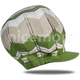 Rasta Hat Cap Slouchy Crown Marley Reggae Jamaica Cool Runnings 100% Cotton L/XL