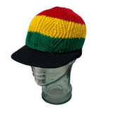 Skully Rastacap Reggae Rasta Cool Runnings Beanie Kufi Skull Hat Cap Roots SM
