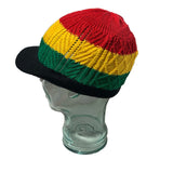 Skully Rastacap Reggae Rasta Cool Runnings Beanie Kufi Skull Hat Cap Roots SM