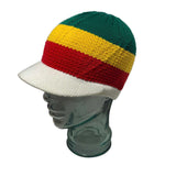 Skully Rastacap Reggae Rasta Cool Runnings Beanie Kufi Skull Hat Cap Roots SM