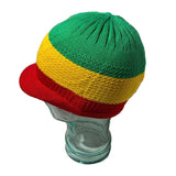 Skully Rastacap Reggae Rasta Cool Runnings Beanie Kufi Skull Hat Cap Roots SM