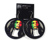 Empress Royalty Jamaica Rasta Irie Earring Marley Reggae One Love Jamaica NEW