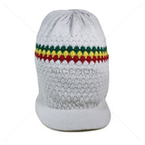 Natty Dreadlocks Rasta Hat Cap Peak Jamaica Caps Selassie Africa Marley [ XL ]