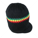 Natty Dreadlocks Rasta Hat Cap Peak Jamaica Caps Selassie Africa Marley [ XL ]