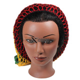Rasta Slouchy Fishnet Hair Net Hat Reggae Marley Rastafari Dreadlocks FLEXIBLE