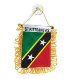 Caribbean Countries Jamaica Trinidad Guyana Lion Africa Rasta Haiti Mini Flag Banner