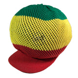 Fishnet Mesh Nattydread Rasta Cap Hat Roots Reggae Rockers Africa Jamaica L/XL