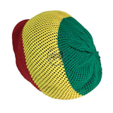 Fishnet Mesh Nattydread Rasta Cap Hat Roots Reggae Rockers Africa Jamaica L/XL