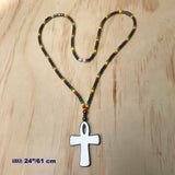 Hematite Necklace Pendent Rastafari Jah Love Rasta Jamaica Reggae Bob Rasta IRE