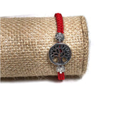 Tree Of Life Knotted Red String Protection Bracelets Adjustable 5mm String