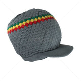 Natty Dreadlocks Rasta Hat Cap Peak Jamaica Caps Selassie Africa Marley [ XL ]