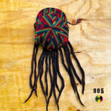 Jamaica Dreadlocks Dread Wig Visor Cap Hat Rastafari Costume Reggae RASTA CAP