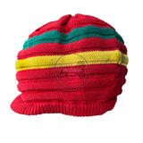 Jamaica Rasta Roots Africa Rastafari Marley Short Crown Hat Cap 100% Cotton S/M