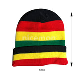 Rasta Beanie Tam Cap Hat Rastafari Selassie Africa Jamaica Reggae Beanie 1SZ FIT