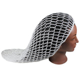 Fishnet Hair Net Hairnet Slouchy Cover Cap Hat Rasta Rastafari Dreadlocks XL/XXL