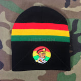 Rasta Beanie Tam Cap Hat Rastafari Selassie Africa Jamaica Reggae Beanie 1SZ FIT