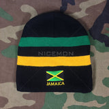 Rasta Beanie Tam Cap Hat Rastafari Selassie Africa Jamaica Reggae Beanie 1SZ FIT