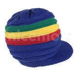 Jamaica Rasta Roots Africa Rastafari Marley Short Crown Hat Cap 100% Cotton S/M