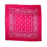 100% Cotton Paisley Bandana Headband Wrap Handkerchief Head Scarf