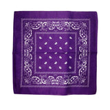 100% Cotton Paisley Bandana Headband Wrap Handkerchief Head Scarf
