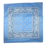 100% Cotton Paisley Bandana Headband Wrap Handkerchief Head Scarf