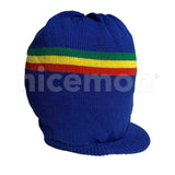 Deep Crown Rasta Peak Hat Cap Marley Jamaica Rastafari Reggae Rastafashion L/XL