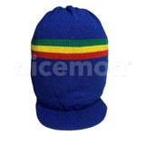 Deep Crown Rasta Peak Hat Cap Marley Jamaica Rastafari Reggae Rastafashion L/XL